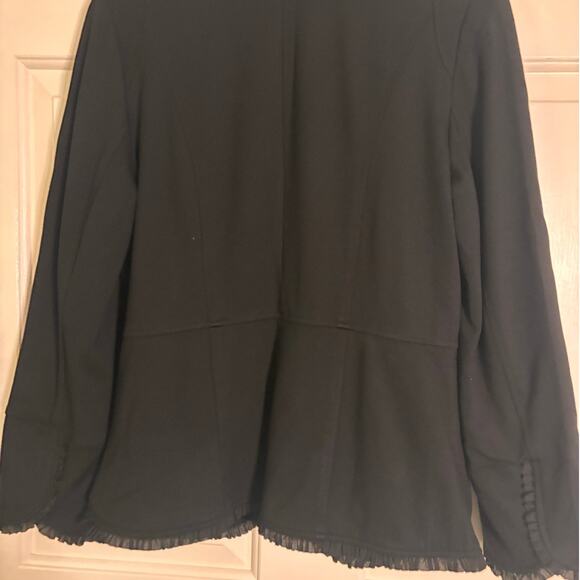 Chico's Black Jacket Size 1 (M) - Picture 5 of 13